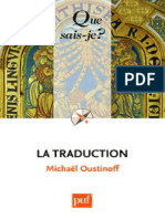 La Traduction - Oustinoff Michael