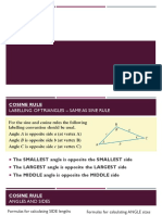 Cosine Rule