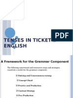 Tenses in Ticket To English