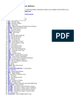 80x86 Assembly Language OpCodes