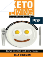 Ella Coleman - Keto Living Cookbook - Lose Weight With 101 Delicious and Low Carb Ketogenic Recipes