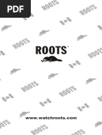 Roots Watch Manual