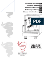 Bezzera BZ07 Instruction Manual