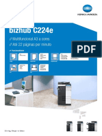 Bizhub C224e Ficha Tecnica