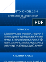 DECRETO 903 DEL 2014 Acreditacion