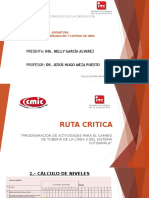 TAREA N°3 RUTA CRITICA