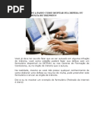 Aprenda Passo a Passo Como Montar Sua Defesa Ou Recurso de Multa de Trânsito