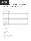 Latih Tubi Matematik Tahun 4 & 5-Pecahan & Perpuluhan