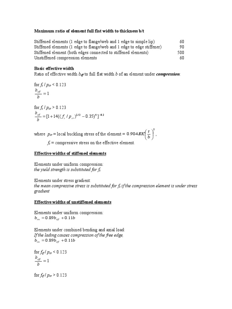 Cold Formed Steel Design | PDF | Civil Engineering | Building Materials