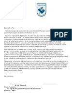 Carta Solicitud