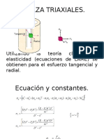 Fuerza Triaxiales