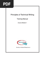 Technical Writing Manual