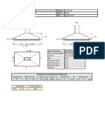 Cálculo Sapata Composta Simples