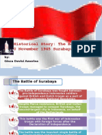 Historical Story: The Battle of 10 November 1945 Surabaya