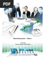 Nivel Discursivo Parte I