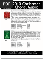 Download 2010 Christmas Choral by Josh Mosey SN32847633 doc pdf