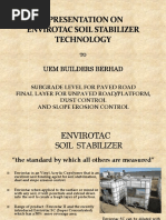 ENVIROTAC SOIL STABILIZATION