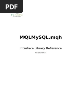 MQLMySQL Technical Reference MQL4