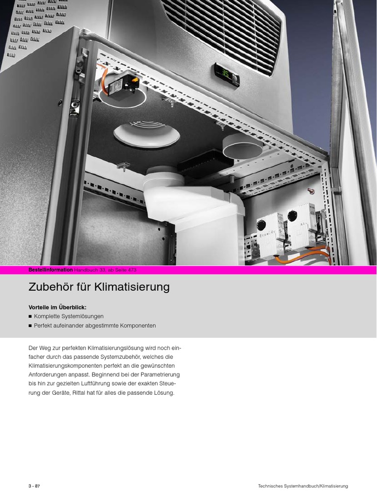 Rittal 3110000 Technical System Catalogue 3 961 PDF | PDF