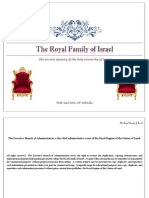 the royal family of israel booklet