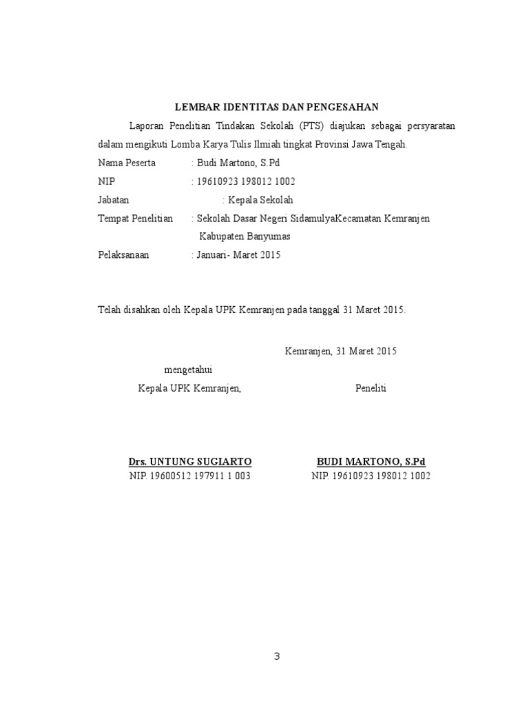 Lembar Pengesahan Pdf