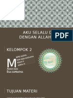 Aku Selalu Dekat Dengan Allah SWT - PAI Kelas X