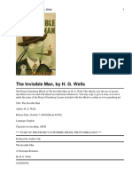 The Invisible Man, by H. G. Wells 1