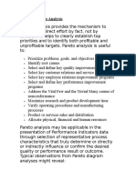 Pareto analysis.doc