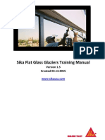 Sika Flat Glass Training Manual