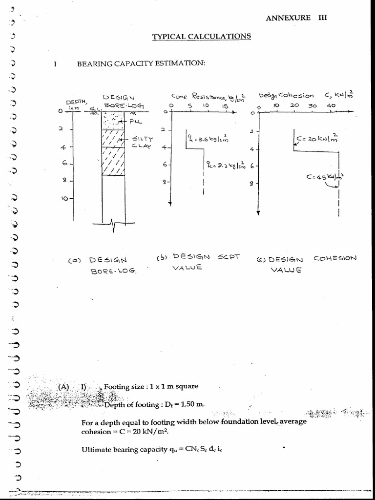 Pile Capacity | PDF