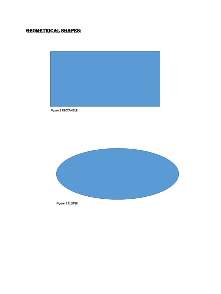 Geometrical Shapes:: Figure 2 RECTANGLE | PDF