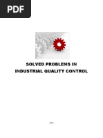 Solved Problems in Industrial Quality Control 20131