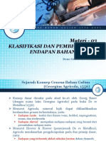 Materi 03 Klasifikasi Dan Pembentukan Endapan Bahan Galian