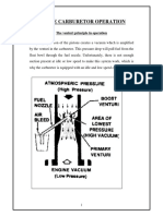 Simple Carburetor Operation