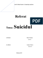 Referat Suicidul