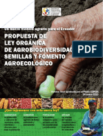 Nueva ley agraria ecuatoriana promueve agrobiodiversidad