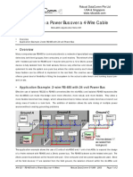 RS-485 With A Power Bus Over A 4-Wire Cable: - Overview