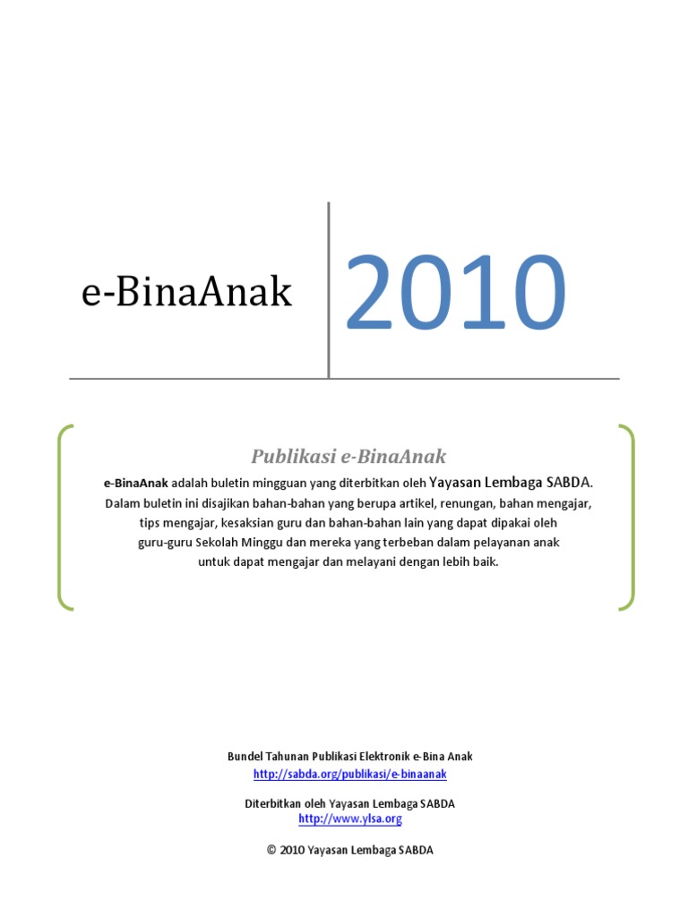 E Binaanak 2010