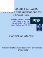 Review of 2014 ACC/AHA Guidelines for Perioperative Cardiac Care