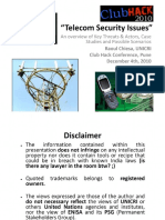 Telecom Security Issues - Documents