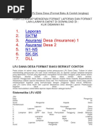 Download Sistematika LPJ dan SPJ Dana Desa Format Baku  Contoh Lengkap by format administrasi desa SN328521464 doc pdf