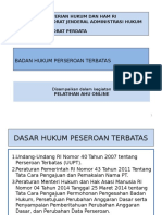 Materi Badan Hukum Perseroan Terbatas