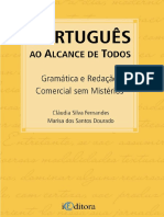 7881 - PORTUGUÊS AO ALCANCE DE TODOS - GRAMÁTICA E REDAÇÃO COMERCIAL SEM MISTÉRIOS - CLÁUDIA SILVA FERNANDES e MARISA DOS SANTOS DOURADO.pdf