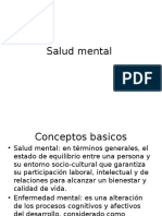 Salud Mental en cuidadores