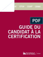 Guide Du Candidat a La Certification
