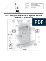 Paccar 2010 Multiplexed Electrical System Sevice Manual - (P30-1011)