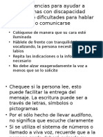 Sugerencias Para Ayudar a Personas Con Discapacidad Auditiva