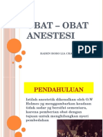 Kuliah Obat Anestesi - Dosen RR. Lia