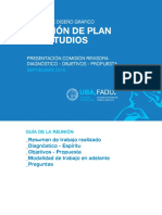 Revisión plan de estudios DG