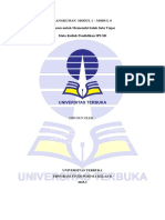 Resume Pendidikan IPS Di SD PDGK4106 Modul 1-9
